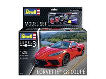 Coffret cadeau maquette de voiture : Model set Corvette C8 Coupé 1/25 - Revell 67714