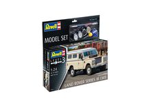 Maquette de voiture : Model set Land Rover Series III LWB (commercial) 1/24 - Revell 67056