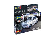 Maquette voiture : Model set Trabant 601S "Builder's Choice" 1/24- Revell 67713