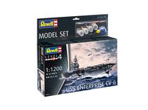 Maquette navire : Model Set USS Enterprise CV-6 1/1200 - Revell 65824