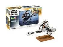 Maquette Star Wars : The Mandalorian Speeder Bike 1/12 - Revell 06786