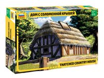 Maquette historique : Maison toit de chaume 1/72 - Zvezda 8532 08532