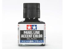 Accessoire de modélisme : Jus de finition Enamel Noir – Tamiya 87131