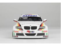 Maquette voiture : BMW 320si E90 WTCC Vainqueur Brands Hatch 2008 1/24 - Nunu PN24037
