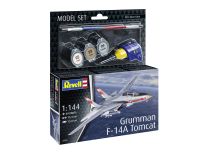 Coffret de modélisme avion militaire : Model set Grumman F-14A Tomcat 1/144 - Revell 63782