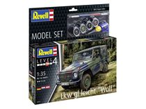 Maquette véhicule militaire : Model set Camion Léger "Wolf" - 1/35 - Revell 63277