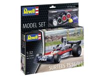 Maquette voiture de course : Model Set Surtees TS16/03 1/32 - Revell 67739