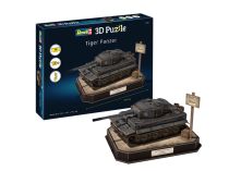 Véhicule militaire en Puzzle 3D : Tiger I - Tank allemand - Revell 00252