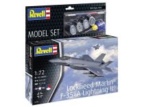 Coffret de modélisme militaire : Model set Lockheed Martin® F-35®A Lightning II® 1/72 - Revell 63799