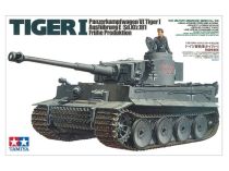 Maquette militaire : Char d'assaut allemand Tiger I - 1/35 - Tamiya 35216