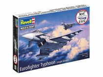 Maquette avion : Starter Kit Eurofighter Typhoon (monoplace) 1/144 - Revell 74282