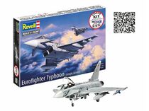 Maquette avion : Starter Kit Eurofighter Typhoon (monoplace) 1/144 - Revell 74282