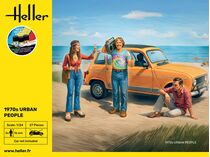 Coffret cadeau figurines : Starter kit 1970s Urban People 1/24 - Heller 58757