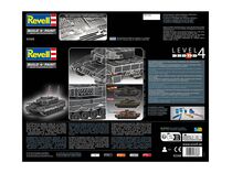 Maquette militaire : Tank Leopard 2A4 - Déco Spéciale 40e Anniversaire 1/35 - Revell 03368