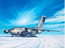 Maquette avion militaire : Boeing C-17A Globemaster III 1/144 - Revell 03747