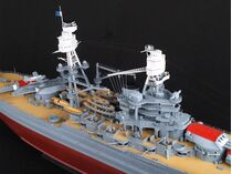 Maquette militaire : USS Arizona BB-39 Pearl Harborg 1/200 - Trumpeter 3701
