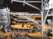 Maquette militaire : USS Arizona BB-39 Pearl Harborg 1/200 - Trumpeter 3701