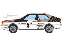 Maquette Audi Quattro Rally - 1:24 - Italeri 03642 3642