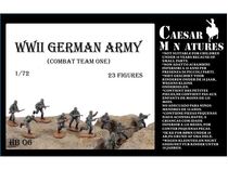 Figurines militaires : Groupe de combat allemand - 2e Guerre Mondiale - Caesar HB006