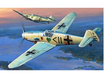 Maquette d'avion militaire : Messerschmitt BF 109F-2 - 1/72 - Zvezda 7302