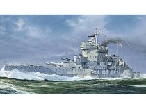 Maquette de navire de guerre :  HMS Warspite - Cuirassé Royal Navy 1942 - 1:700 - Trumpeter 05795