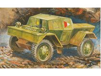Maquette militaire : Automitrailleuse Daimler Dingo Mk.I - 1/100 - Zvezda 6229