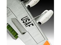 Kit de modélisme d'avions militaires américain post 1950 miniature à construire et à peindre