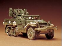Maquette véhicule américain - Semi-chenillé américain M16 1/35 - Tamiya 35081
