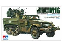 Maquette véhicule américain - Semi-chenillé américain M16 1/35 - Tamiya 35081