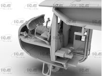 Maquette hélicoptère : Sikorsky CH-54A Tarhe. US Heavy Helicopter 1/72 - ICM 72001