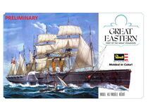 Maquette voilier paquebot : Great Eastern - 75 ans 1/388 - Revell 5608