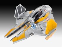 Maquette avion : Starter Kit Anakin's Starfighter 1/58 - Revell 73606