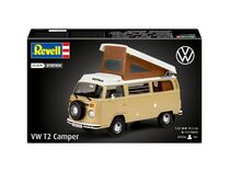 Maquette voiture : Easy-Click Vw T2 Camper - 1:24 - Revell 07676 7676