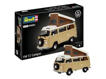 Maquette voiture : Easy-Click Vw T2 Camper - 1:24 - Revell 07676 7676