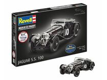 Maquette automobile : Starter kit Jaguar SS 100 1/32 - Revell 77752
