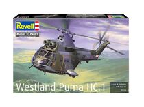Maquette hélicoptère : Model set Westland Puma HC.1 1/144 - Revell 63746