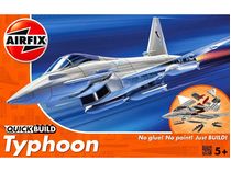 Quick Build - Maquette avion militaire : Eurofighter Typhoon - Airfix J6002