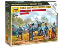 Figurines militaires : Mécaniciens Aviation Soviétique 2e GM - 1/72 - Zvezda 6187