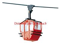 Cabine oeuf du téléphérique Brawa 6280