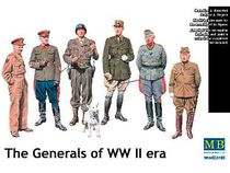 Figurines militaires : Généraux célèbres de la 2e Guerre Mondiale - Masterbox 35108