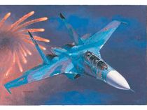 Chasseur Russe SUKHOI SU-27UB Flanker C