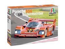 Maquette voiture de course : Porsche 956 Jägermeister 1/24 - Italeri 3678