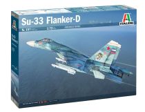 Maquette d'avion militaire : Su-33 Flanker-D 1/72 - Italeri 0197