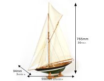Maquette bois Cotre Pen Duick 1/28 - Artesania 22418-N