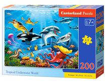 Puzzle Monde sous marin - 200 pièces - Castorland 222094