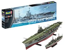 Maquette de navire militaire : HMS Ark Royal & Tribal Class Des - 1:720 - Revell 05149