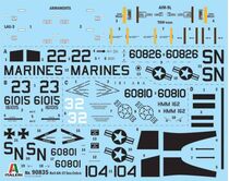 Maquette d'hélicoptère : AH-1T Sea Cobra au 1/48 - Italeri 90835