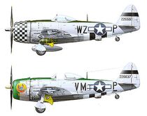 Maquette d'avion militaire : Republic P-47D Thunderbolt Bubbletop - 1:48 - Tamiya 61090F