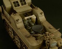 Maquette militaire : NSU HK 101Kettenkrad - 1:9 - Italeri 07404
