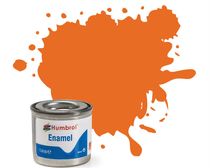 Peinture maquette enamel - Humbrol 46 - Orange Mat - Humbrol AA0046